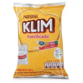 Makro Leche polvo entera klim fortificada 360g oferta