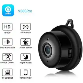 Mini cámara ip wifi 1080p seguridad espía wifi hd