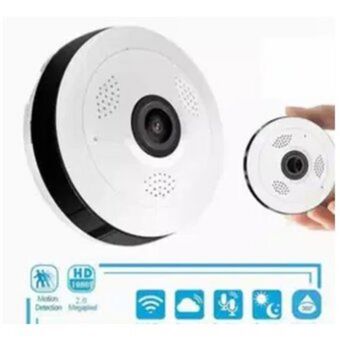 Linio Camara ip de seguridad v380 vista panorámica 360 grados. oferta
