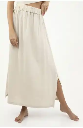 Tennis Falda larga color crudo oferta