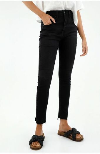 Tennis Jean negro para mujer oferta