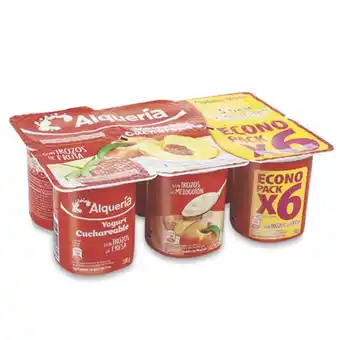 Makro Yogurt cuchareable alqueria surtido 100gx6u oferta