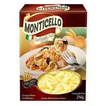 MegaTiendas Pasta tagliatelle nidi monticello x 250 g oferta