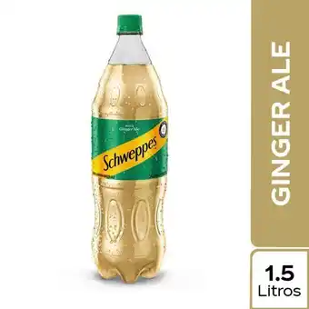 Éxito Soda ginger schweppes 1500 ml oferta