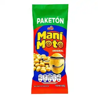 Éxito Mani recubierto hrn.tg. manimoto 80 gr oferta
