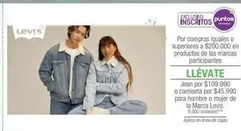 Jumbo Jeans levis oferta