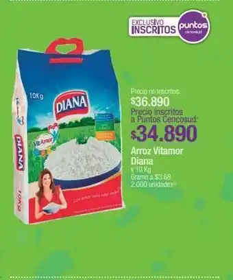 Jumbo Arroz vitamar diana x10kg oferta