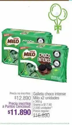 Jumbo Galletas milo x2un oferta