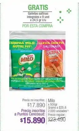 Jumbo Milo x 500g oferta