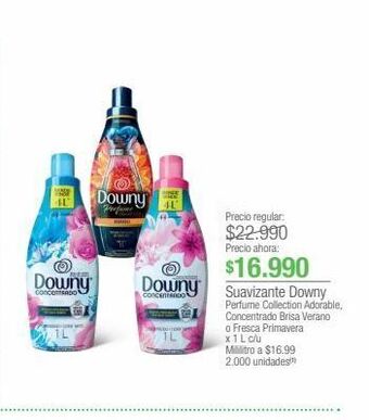 Jumbo Suavizante downy x 1l oferta
