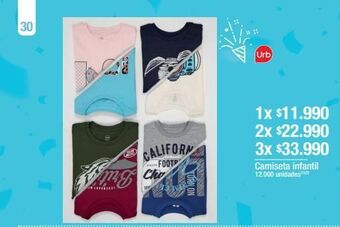 Jumbo Camiseta infantil oferta