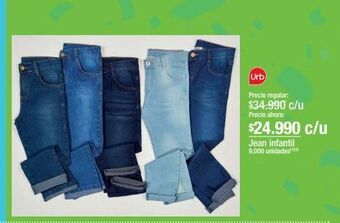 Jumbo Jeans infantil oferta