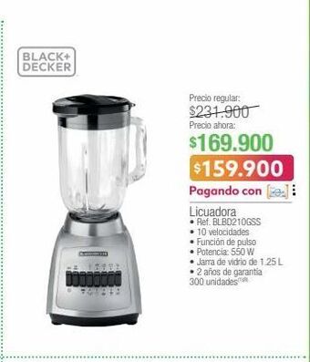 Jumbo Licuadora black & decker oferta