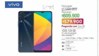 Jumbo Celular vivo y20s oferta
