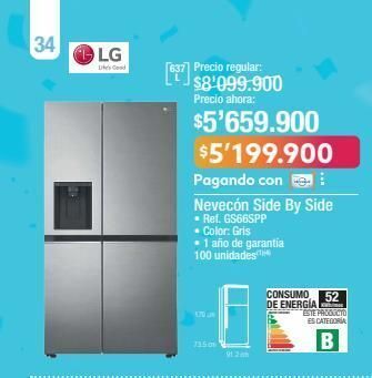 Jumbo Nevecón lg oferta