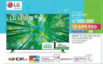 Jumbo Smart tv lg oferta