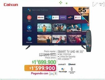 Jumbo Smart tv caixun oferta