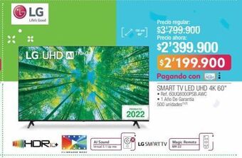 Jumbo Smart tv lg oferta