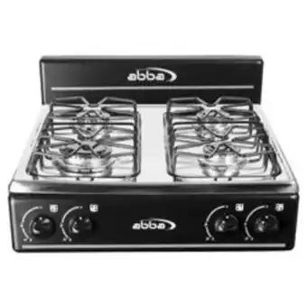 Electrojaponesa Estufa de mesa abba 20" gas natural negro - st4005nnqa oferta