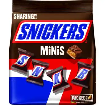 Makro Chocolate snickers miniatures surtido 275g oferta