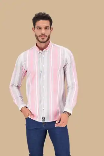 Surtitodo Camisa para hombre color rosado ref: 103620 - e.u oferta