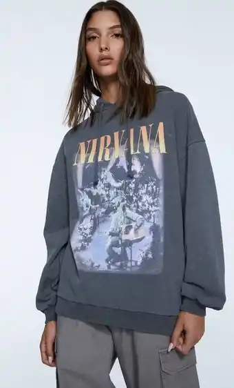 Sudadera capucha nirvana