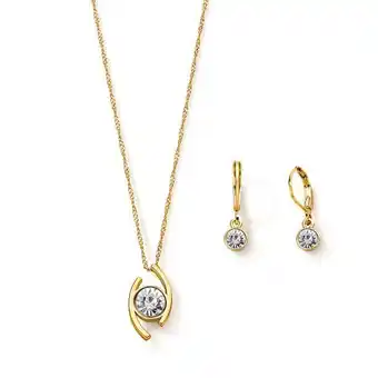 Ésika Estuche collar + aretes prisma light oferta