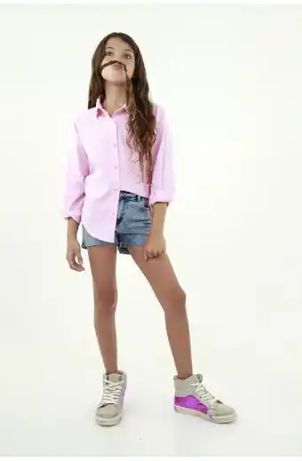 Tennis Camisa rosada para niña oferta