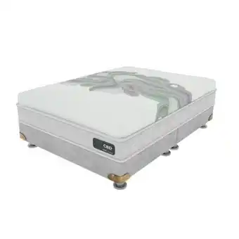 Americana de Colchones Combo colchón natural cbd ncs+ base cama 140*190 oferta