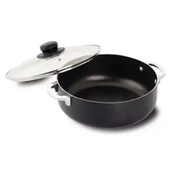 Almacenes La 13 Caldero antiadherente experta + tapa de vidrio/... oferta