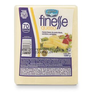 Makro Queso finesse bloque 1000g oferta