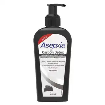 Farmacia San Jorge Asepxia jabon liquido de carbon 200 ml oferta
