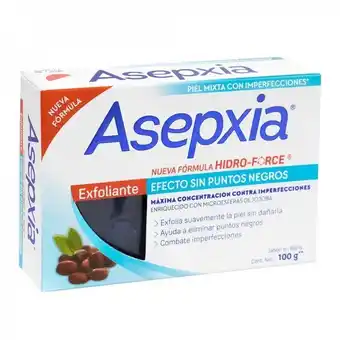Farmacia San Jorge Jabon asepxia exfoliante 100 g oferta