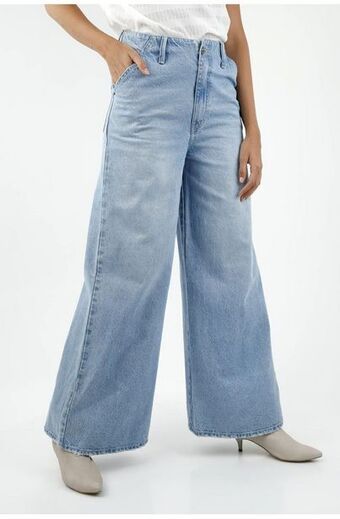 Tennis Jean moda azul para mujer oferta