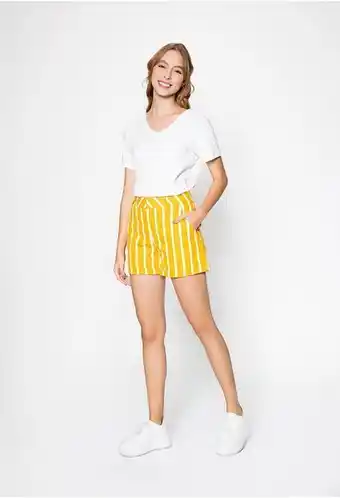Short básico de rayas
