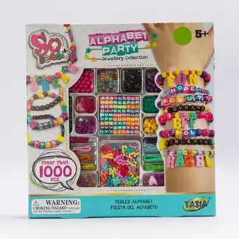 Set de bisutería de 1000 piezas - fiesta del alfabeto