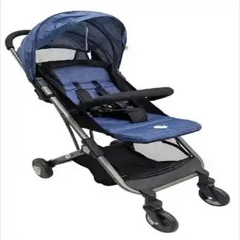 Éxito Coche bebe tipo maleta paseador viajero deluxe premium azul unisex oferta