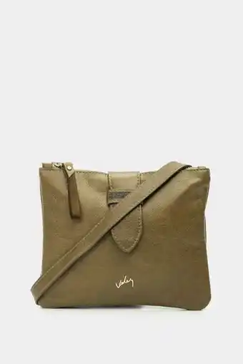 Vélez Manos libres basic aquitania de cuero para mujer detalle de millaré verde oferta