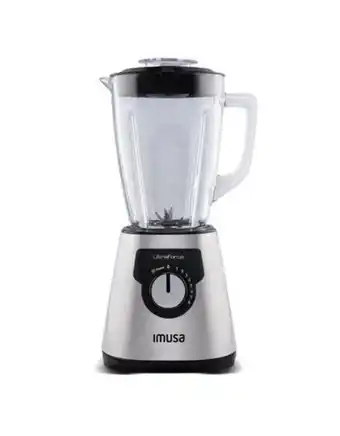 Flamingo Licuadora ultraforce 8 velocidades glass negra lm328d56 imusa oferta