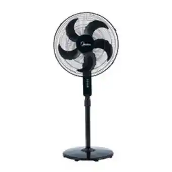 Ventilador de pedestal midea 18" negro msf18bca