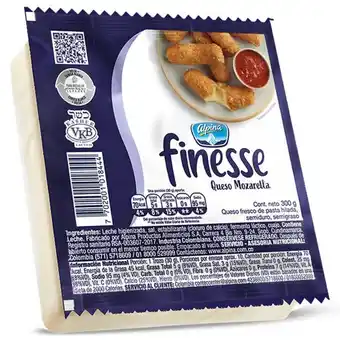 Queso finesse bloque alpina