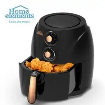 Electrojaponesa Freidora home elements 3,2 lts negro heaf-536c oferta