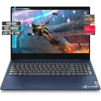 Linio Computador portatil lenovo amd ryzen 5 5500u ssd 1tb ram 8gb led 15.6 fhd oferta