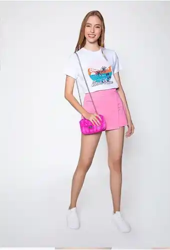 ELA Camiseta manga corta con estampado summe oferta