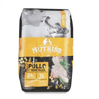Makro Comida perro nutriss contegral adultos pollo y vegetales 30kg oferta