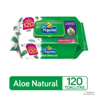 Makro Toallitas humedas pequenin aloe vera pague 100 lleve 120u oferta