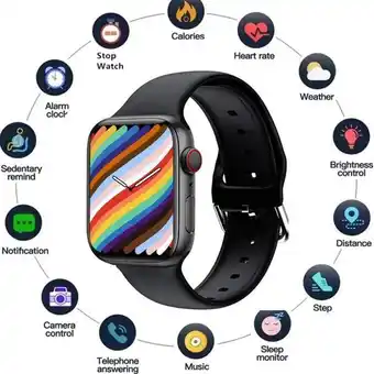 Éxito Reloj inteligente smartwatch serie 7 pro max táctil llamadas bt última generación oferta