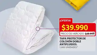 Ara Tapa Protector de Colchón Doble Antifluidos oferta