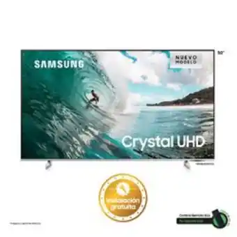 Electrojaponesa Televisor samsung 50" (126 cm) led uhd 4k smart tv silver un50bu8200kxzl oferta