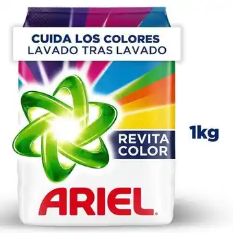 Carulla Detergente revitacolor pwd ariel 1000 gr oferta